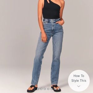 90’s Ultra High Rise Straight Jeans